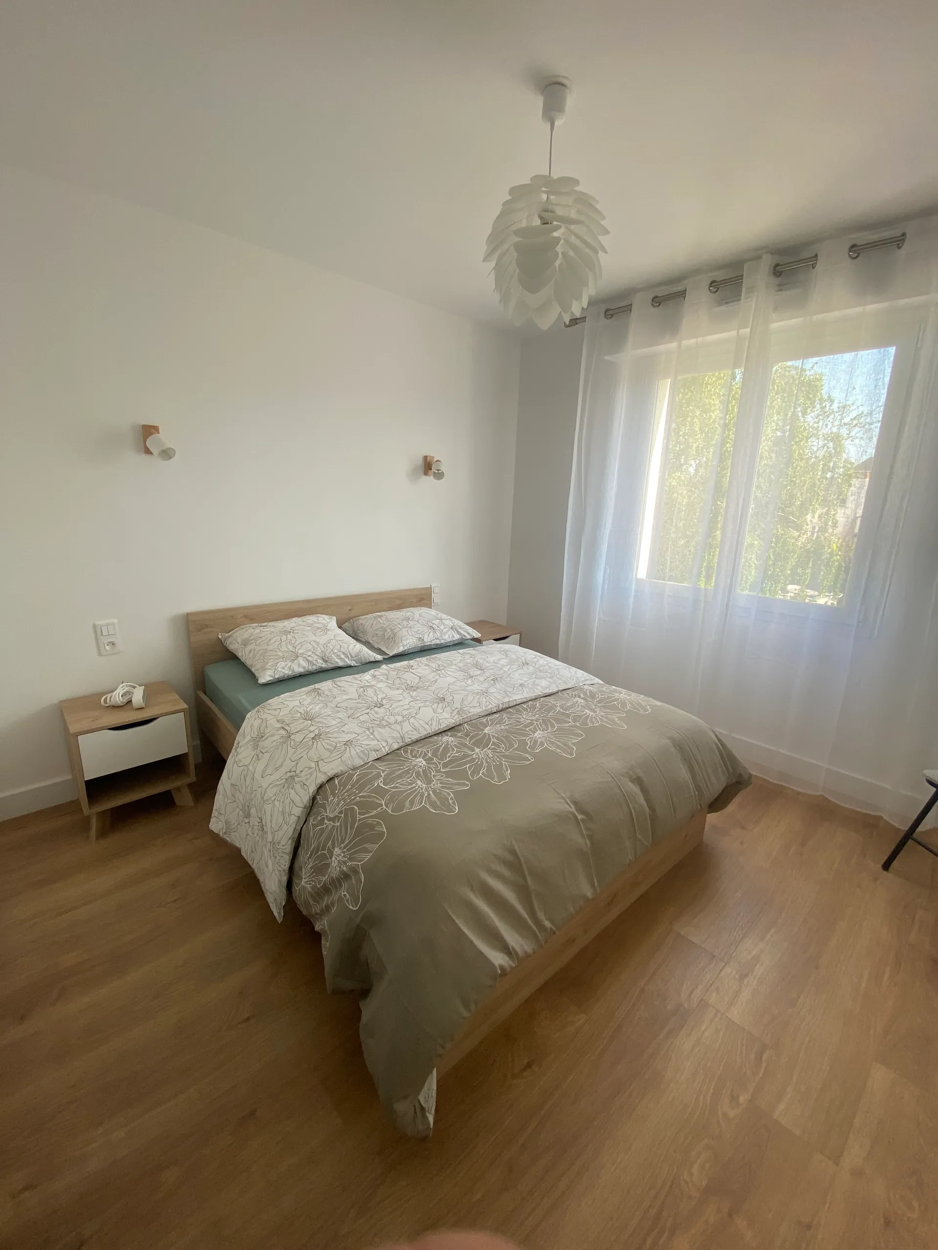 Grand appartement avec jardin privé